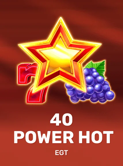 40 Power Hot game tile