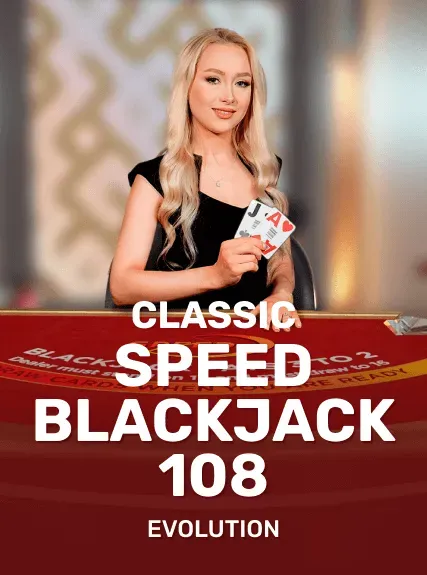 Classic Speed Blackjack 108 game tile