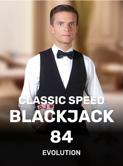Classic Speed Blackjack 84 game tile