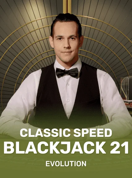 Classic Speed Blackjack 21 game tile