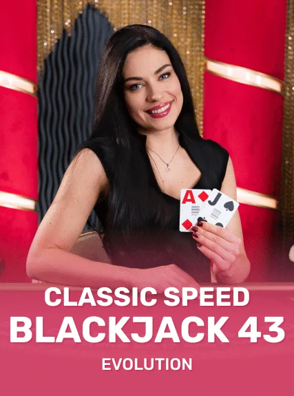 Classic Speed Blackjack 43 game tile