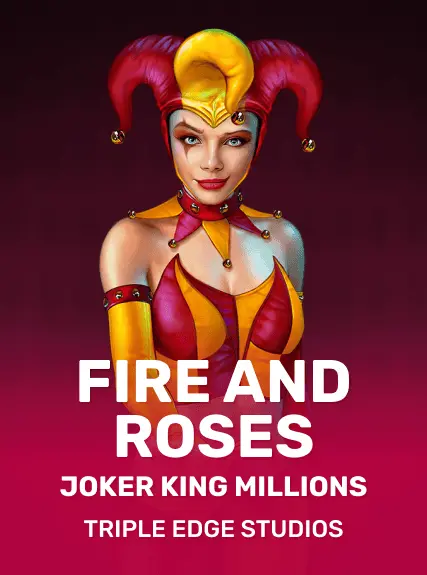 Fire and Roses Joker King Millions game tile