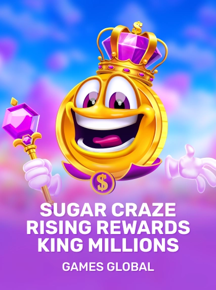 Sugar Craze Rising Rewards King Millions game tile