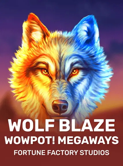 Wolf Blaze WOWPOT! Megaways game tile
