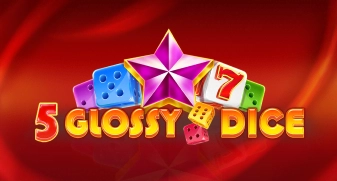 5 Glossy Dice game tile