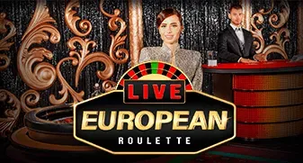 Live European Roulette game tile