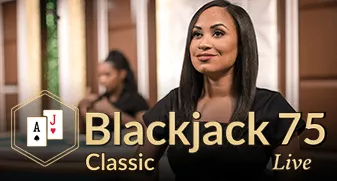 Blackjack Classic 75 game tile