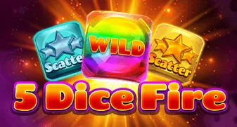 5 Dice Fire game tile