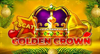 Golden Crown Christmas game tile