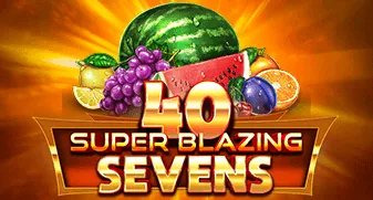 40 Super Blazing Sevens game tile