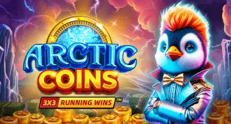 Arctic Coins: Running Wins game tile