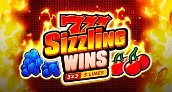 777 Sizzling Wins: 5 Lines game tile