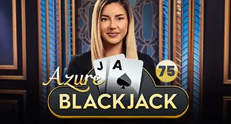 Blackjack 75 - Azure game tile