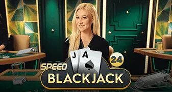 Speed Blackjack 24 - Emerald game tile