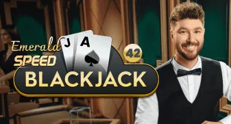 Speed Blackjack 42 - Emerald game tile