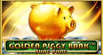 Golden Piggy Bank - Bling Bling game tile