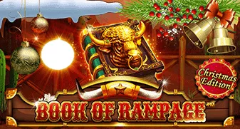 Book of Rampage Christmas Edition game tile