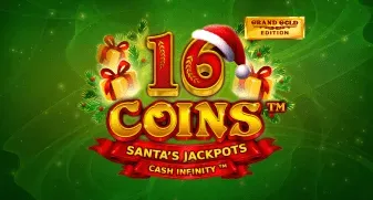 16 Coins Grand Gold Edition Santa's Jackpots game tile