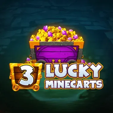 3 Lucky Minecarts Hold and Win game tile