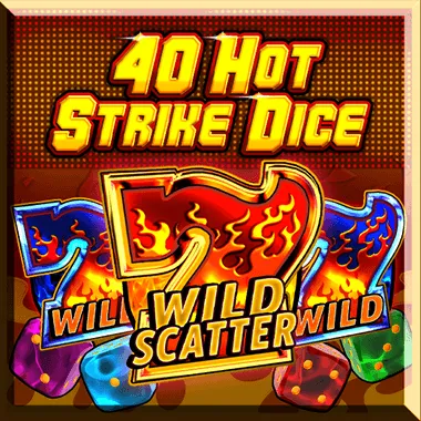 40 Hot Strike Dice game tile