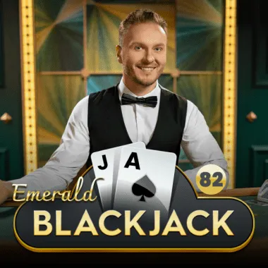 Blackjack 82 - Emerald game tile