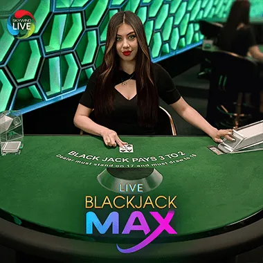 Blackjack Max game tile