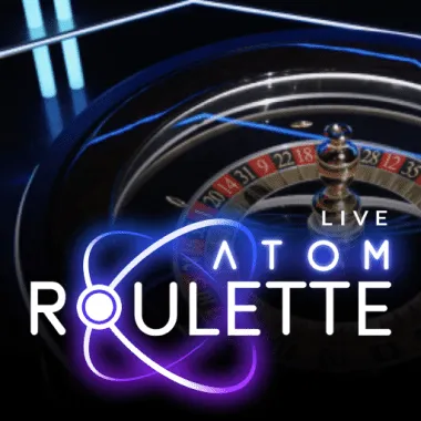 Blue Atom Roulette game tile