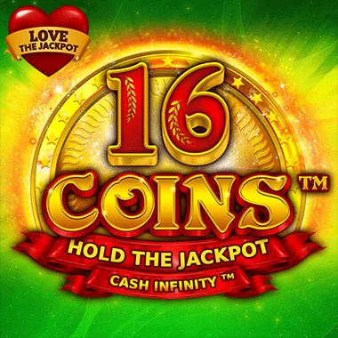 16 Coins Love the Jackpot game tile