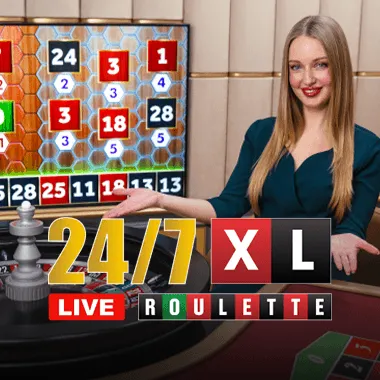 24/7 Roulette XL game tile