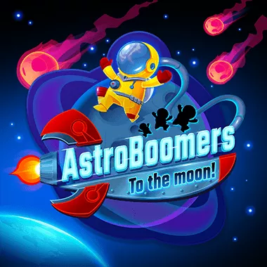 Astro Boomers to the Moon game tile