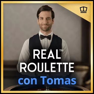 Real Roulette con Tomas game tile