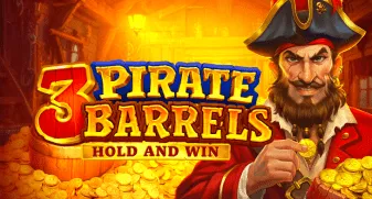 3 Pirate Barrels: Hold and Win game tile