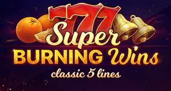 Super Burning Wins: classic 5 lines game tile