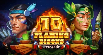 10 Flaming Bisons game tile