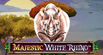 Majestic White Rhino game tile