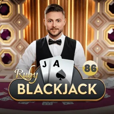 Blackjack 86 - Ruby game tile