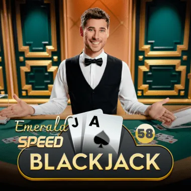 Speed Blackjack 58 - Emerald game tile