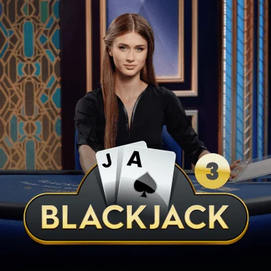 Blackjack 3 - Azure game tile