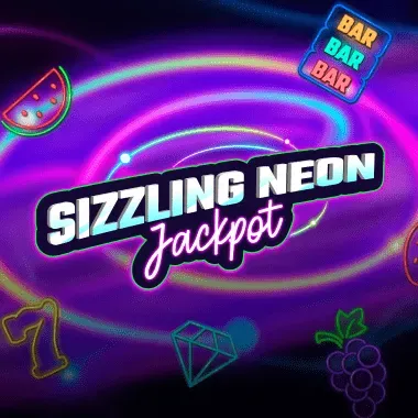 Sizzling Neon Jackpot game tile