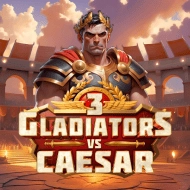 3 Gladiators vs Caesar