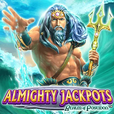 ALMIGHTY JACKPOTS - Realm of Poseidon game tile
