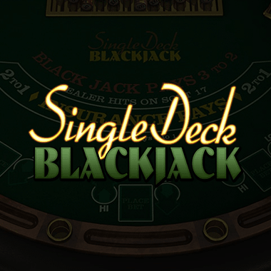 Single Deck Blackjack