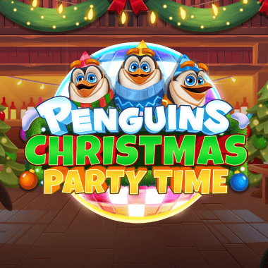 Penguins Christmas Party Time