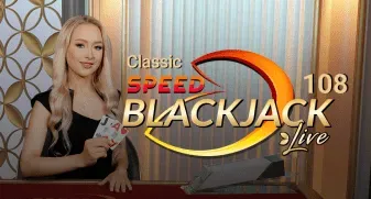 Classic Speed Blackjack 108 game tile