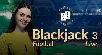 Football Blackjack 3 game tile