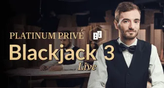 Platinum Prive Blackjack 3 game tile