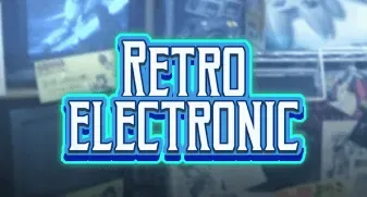 Retro Electronic game tile