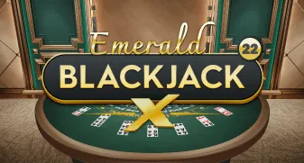 Blackjack X 22 - Emerald game tile