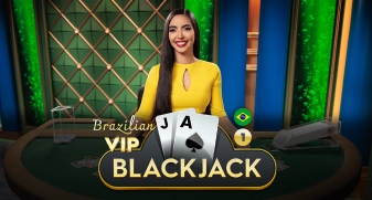 Brazilian VIP Blackjack 1 game tile