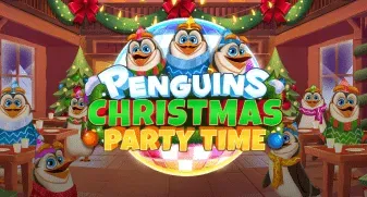 Penguins Christmas Party Time game tile